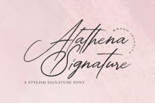 Alathena Signature: A Handwritten Font with Authentic Appeal