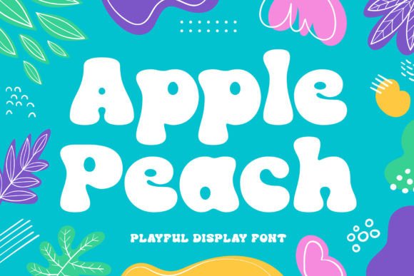Apple Peach: A Chunky Typeface with Modern Charm
