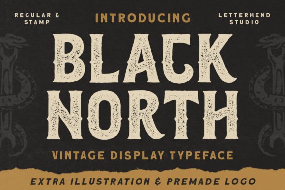 Black North: Crafting Authentic Retro Vibes in Modern Design