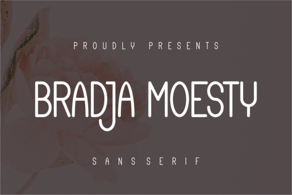 Bradja Moesty: A Bold Sans Serif for Modern Designers