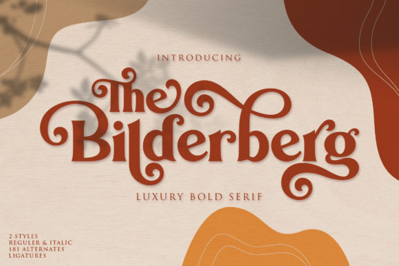 Command Attention with Bilderberg: A Serif for Modern Branding