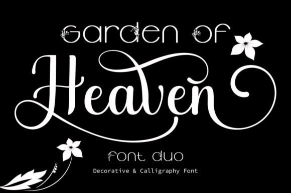 Garden of Heaven: A Font Duo for Modern Branding