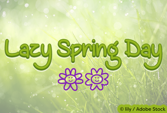 Lazy Spring Day: A Fresh Font for Your Creative Projects