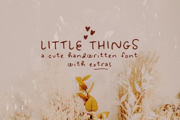 Little Things: A Handwritten Font for Authentic Design
