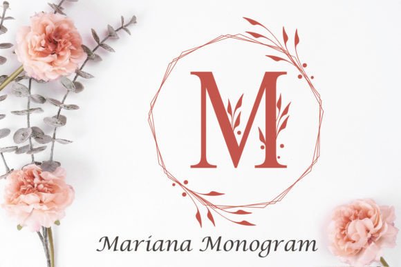 Mariana: A Monogram Font with Effortless Style