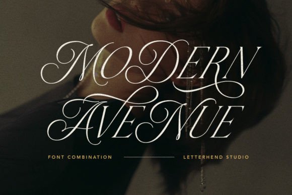 Modern Avenue: An Elegant Handwritten Font for Premium Design