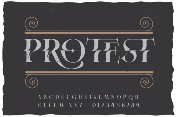 Protest: A Modern Serif for Bold Statements