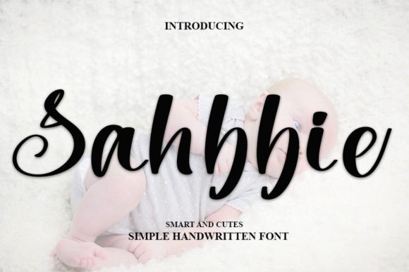 Sahbbie: The Handwritten Font Blending Classic Calligraphy with Modern Edge