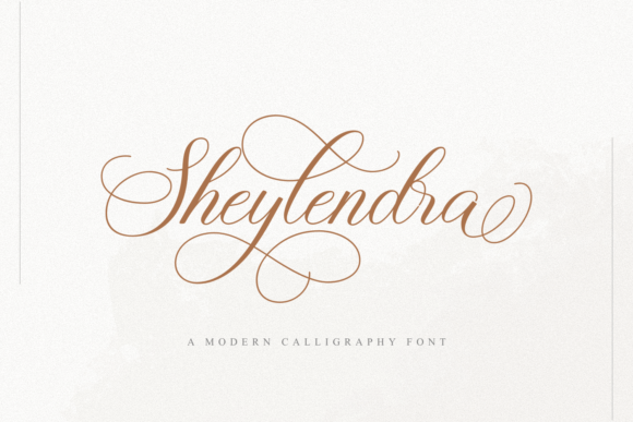 Sheylendra: A Modern Calligraphy Font That Commands Attention