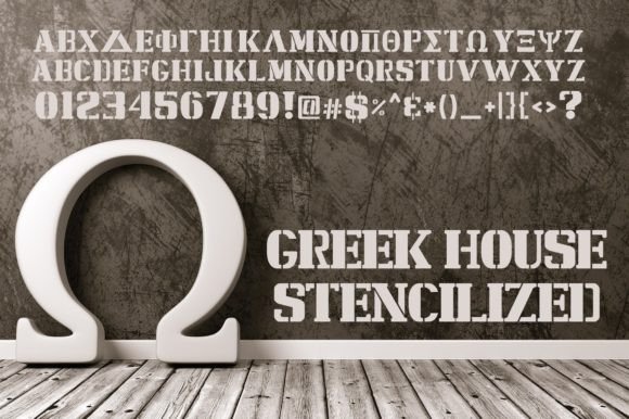 Stencilized: The Definitive Typeface for Greek Life Apparel