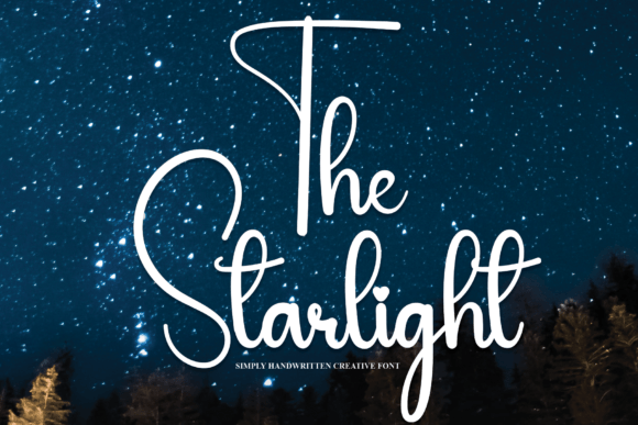 The Starlight Font: A Friendly Handwritten Typeface for Every Creator