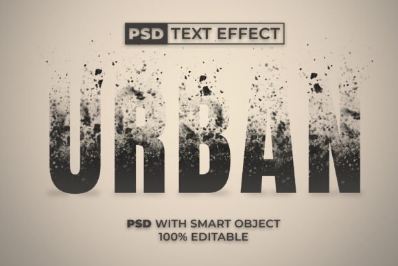 Urban Text Effect Dispersion Style: Instant Edgy Impact