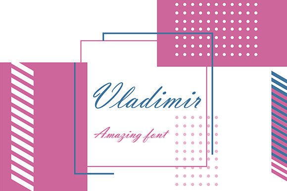 Vladimir: The Handwritten Font with Effortless Charm